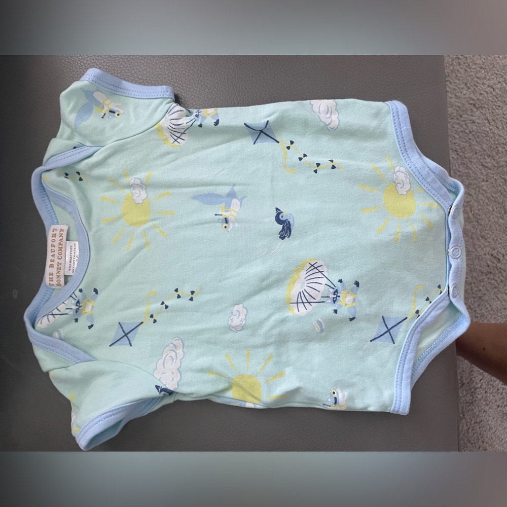 BBC Parachuting Raccoon Onesie-3-6M